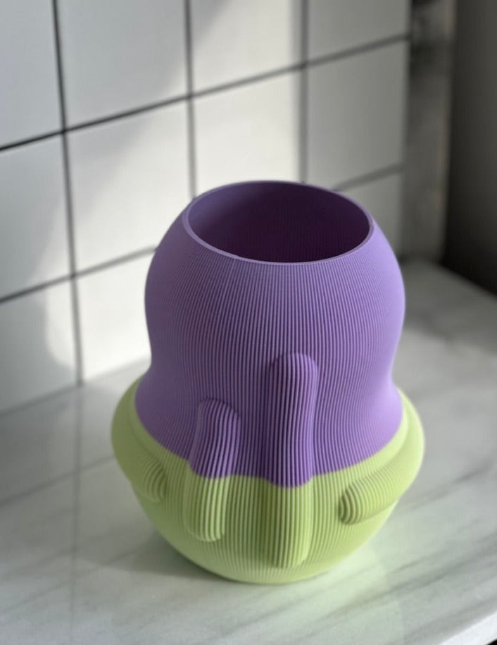 EGGPLANT VASE