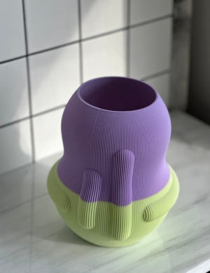 EGGPLANT VASE