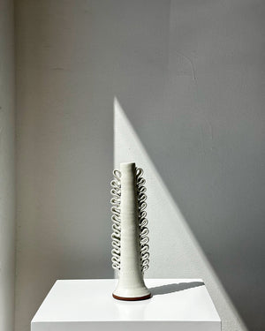 CANDELABRO RIBETE BLANCO