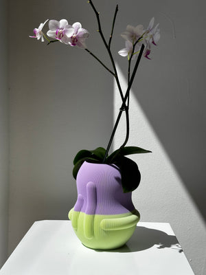 EGGPLANT VASE